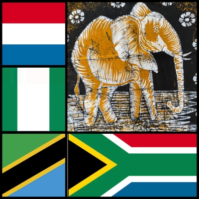 Afrikanische Stoffe strahlen pure Lebensfreude...