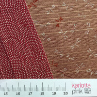 Double-Face Libelle Seighaia rosa rot