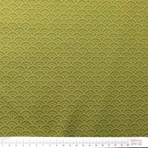 Seighaia Wellenmuster oliv