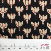 Blockprint Indian Flowers 19