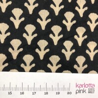 Blockprint Indian Flowers 22