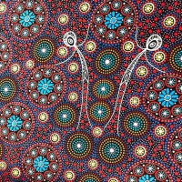 Gathering Bush Tucker red