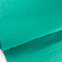 Handloom uni  aquamarin grün