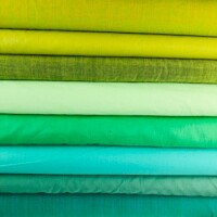 Handloom uni  aquamarin grün