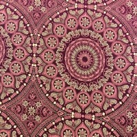 Ornament braun gelb orange