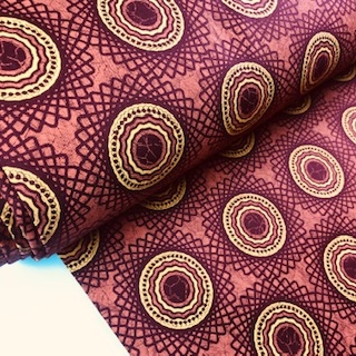 Olan braun-gelb-orange