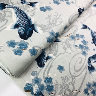 Grey Carps on light grey