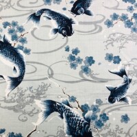 Grey Carps on light grey