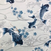 Grey Carps on light grey