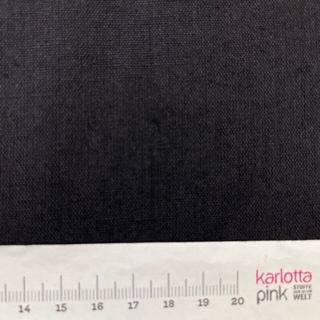 Handloom uni schwarz