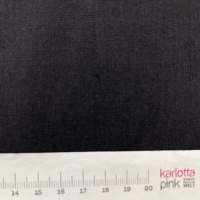 Handloom uni schwarz