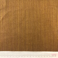 Merino Wollstoff - mit Bordüre braun/grün