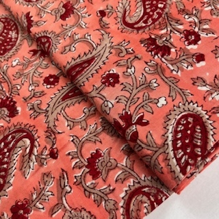 Blockprint India Lotus 11