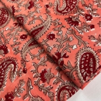 Blockprint India Lotus 11