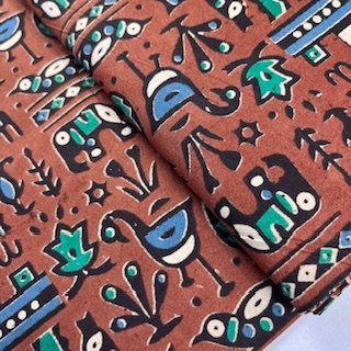 Blockprint India Elephant 2