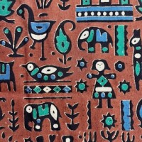 Blockprint India Elephant 2