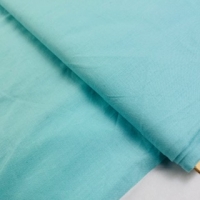 Handloom uni helltürkis