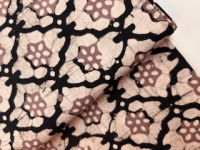 Batikprint 28 schwarzbeige