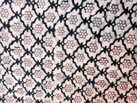 Batikprint 28 schwarzbeige