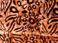 Batikprint 31 bordeauxbraun
