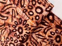 Batikprint 31 bordeauxbraun