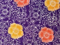 Batikprint 37 Sarong purple