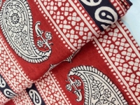 Blockprint India Paisley rot