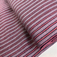Handloom Streifen purple rot