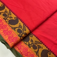 Bordürenstoff magentarot