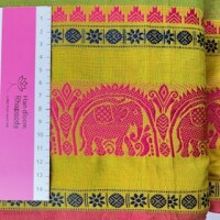 Bordürenstoff grün-sand