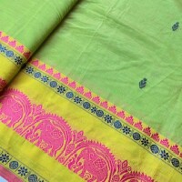 Bordürenstoff grün-sand