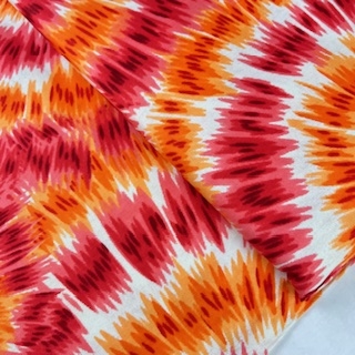 OrangeTie Dye (Waxprint)