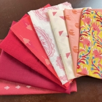 Fat Quarter Set reddish