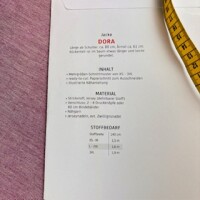 Papierschnittmuster: Jacke DORA