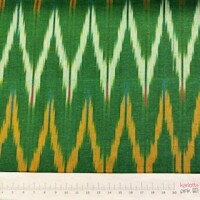 Ikat Pochampally grün