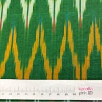 Ikat Pochampally grün