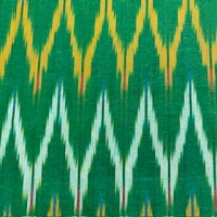 Ikat Pochampally grün