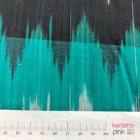 Ikat Pochampally tribal grün