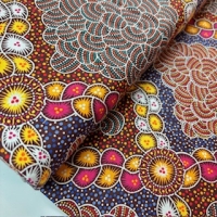 Bush Waterhole Burgundy