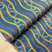 Gathering by the River blue