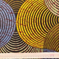 Concentric Circle green (Waxprint)