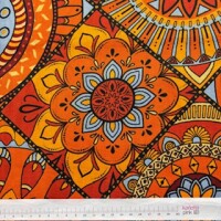 Coloring Book orange (Waxprint)