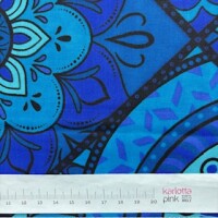 Coloring Book blue (Waxprint)