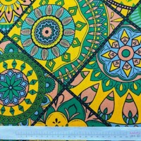 Coloring Book green (Waxprint)