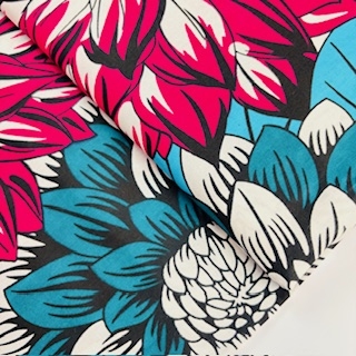 Fuchsia Flower 2  (Waxprint)