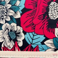 Fuchsia Flower 2  (Waxprint)