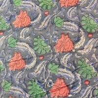 Blockprint Flower pastell