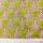 Blockprint Pineapple on green