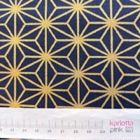 Asanohabig gold on navy