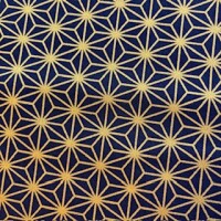 Asanohabig gold on navy